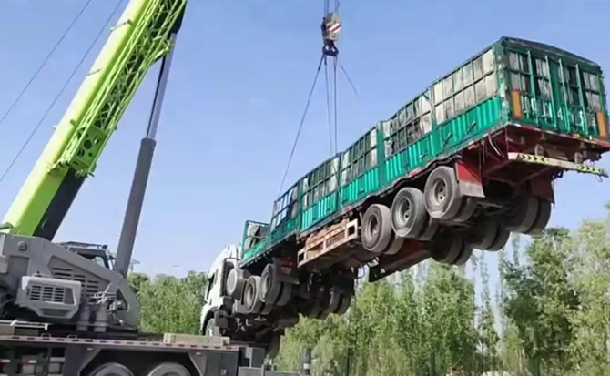 肃州区道路脱困救援案例